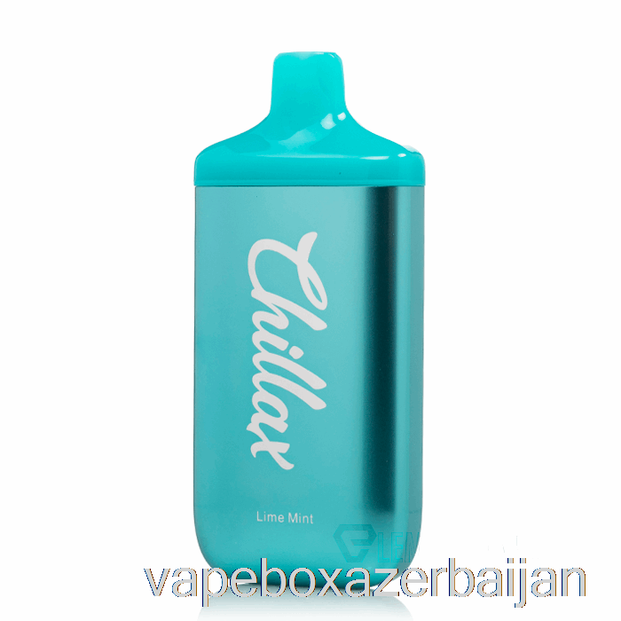 E-Juice Vape Chillax 9000 Disposable Lime Mint